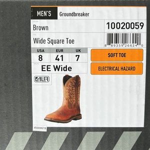 Mens Ariat Boots size 8 EE Wide